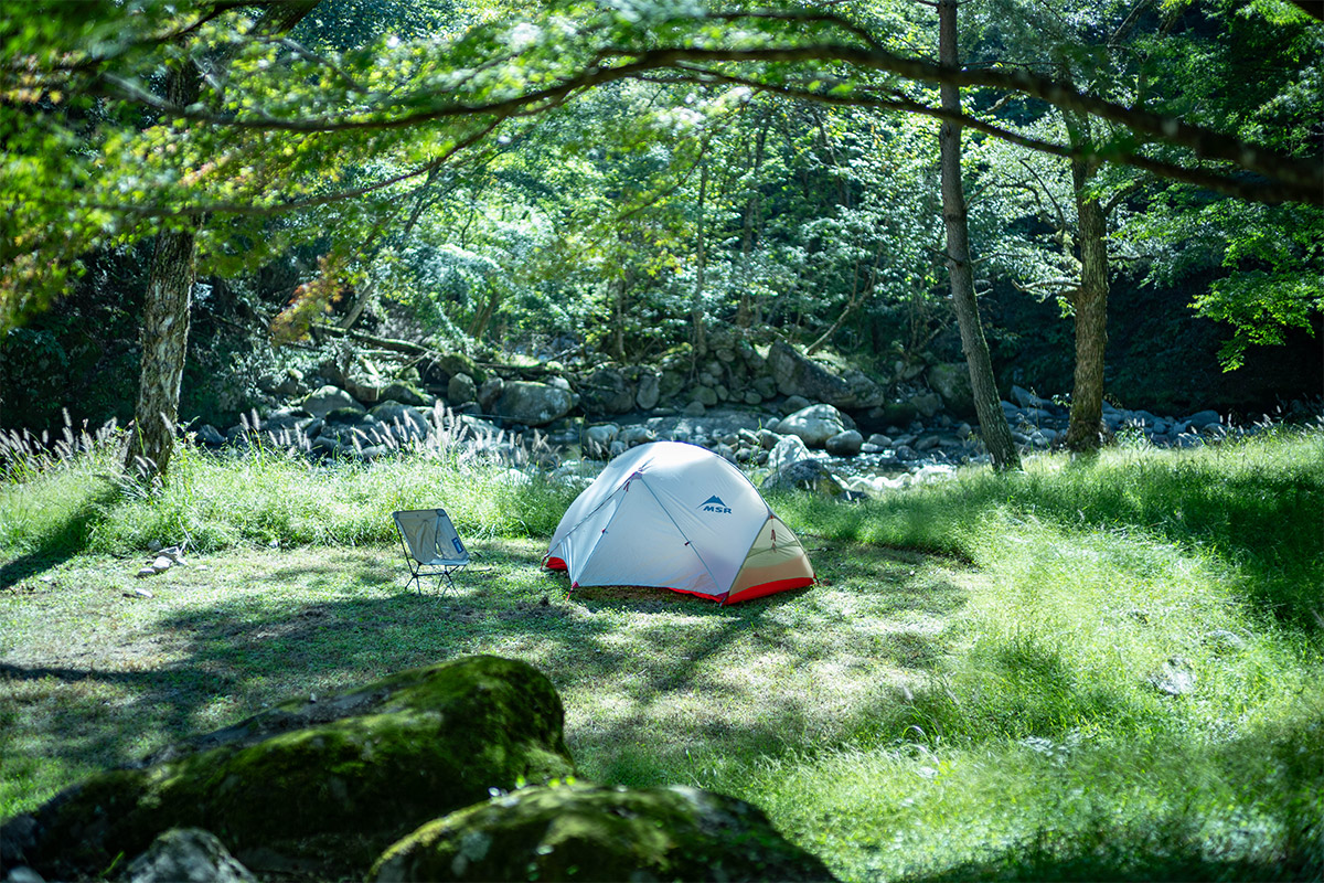 桑原キャンプ場 ウェブサイトデザイン